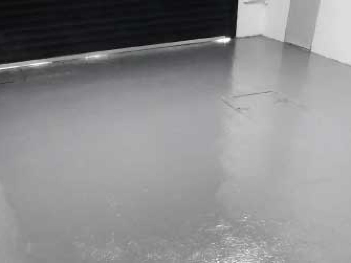 piso pintado con Pintura Epoxi
